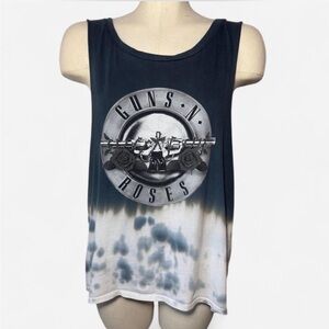 Guns N Roses Bravado Band Tank Top XL Tie Dye Graphic Rock Tee